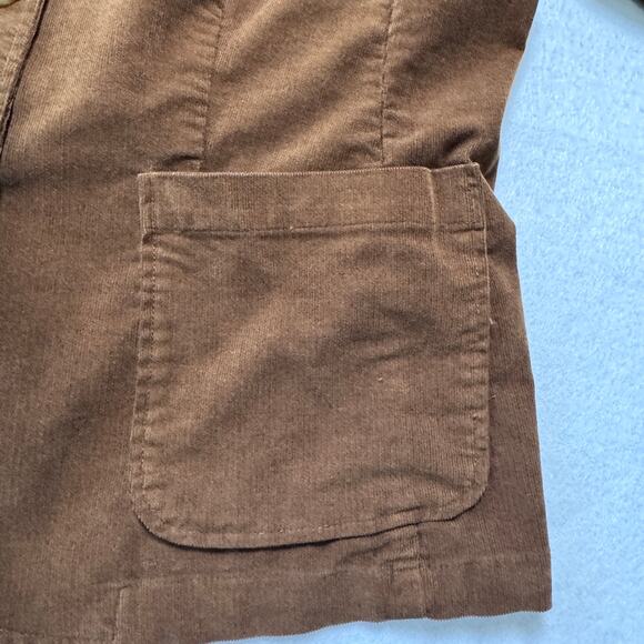 Lands’ End Brown Corduroy Blazer Size 16 - Picture 5 of 5